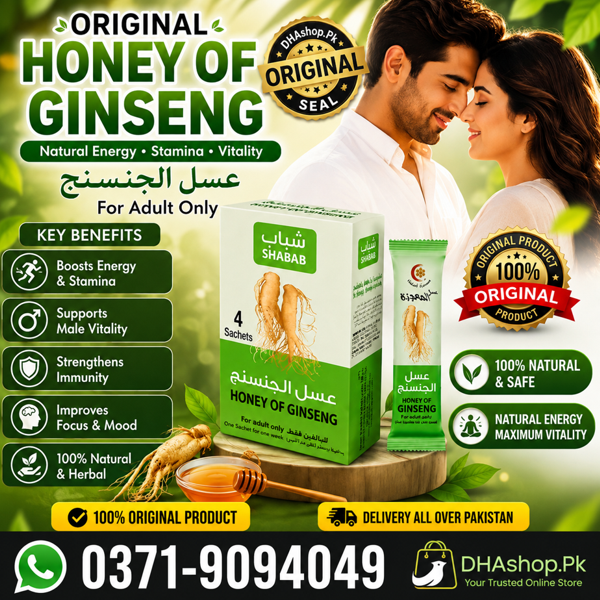 Honey Of Ginseng 4 Sachets Price, Honey Of Ginseng 4 Sachets Effects, Honey Of Ginseng in Urdu, Honey Of Ginseng How to Use, Honey Of Ginseng Price in Multan, Honey Of Ginseng in Lahore, Honey Of Ginseng Price in Pakistan, Honey Of Ginseng in Faisalabad, Honey Of Ginseng Price in Rawalpindi, Honey Of Ginseng 4 Sachets, Honey Of Ginseng 4 Sachets in Sargodha,