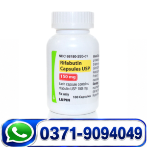 Rifabutin Capsules USP 150mg Price in Pakistan