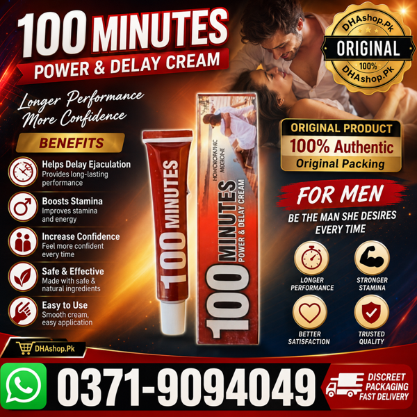 100 Minutes Delay Cream Benefits, 100 Minutes Delay Cream Price in Faisalabad, 100 Minutes Delay Cream Price in Gujranwala, 100 Minutes Delay Cream Price in Islamabad, 100 Minutes Delay Cream Price in Karachi, 100 Minutes Delay Cream Price in Lahore, 100 Minutes Delay Cream Price in Multan, 100 Minutes Delay Cream Price in Pakistan, 100 Minutes Delay Cream Price in Peshawar, 100 Minutes Delay Cream Price in Quetta, 100 Minutes Delay Cream Price in Rawalpindi, How to Use 100 Minutes Delay Cream