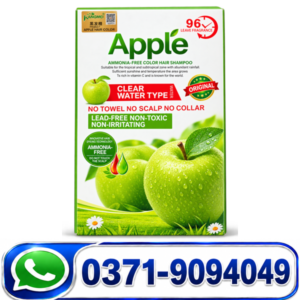 Apple Hair Color Black – Long Lasting Black Hair Color for a Rich Natural Look