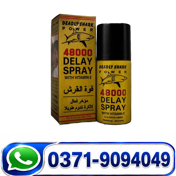 Deadly Shark Power 48000 Delay Spray Price in Pakistan