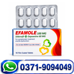 Efamole 100mg Sildenafil Dapoxetine Tablets in Pakistan